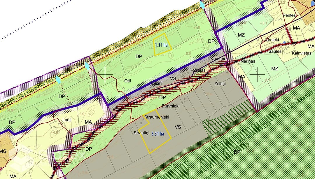 Zeme, 44200㎡ - Talsu novads, Kolkas pagasts — bilde 3