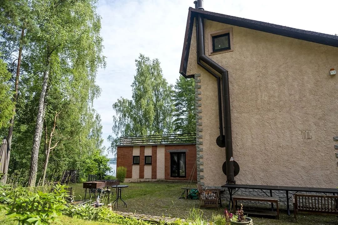 Pārdod īpašumu meža ielokā, pašā Daugavas krastā ar savu upes līci laivas piestātnei. — bilde 3