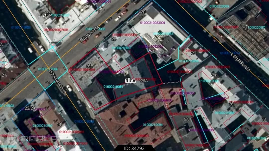 40-ist. Dzīvoklis, 1600.00㎡ - Rīga, Centrs — vēl bildes