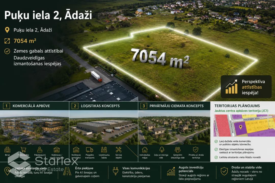 Puķu iela 2, Ādaži,