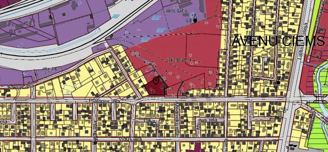 Zemes gabals Jelgavā ar P zonējumu. Pārdod zemes gabalu Platones ielā 32. Platība 0.4705 ha — bilde 4