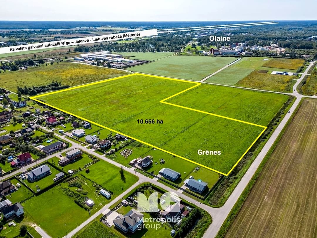 Zeme, 106560㎡ - Olaines novads