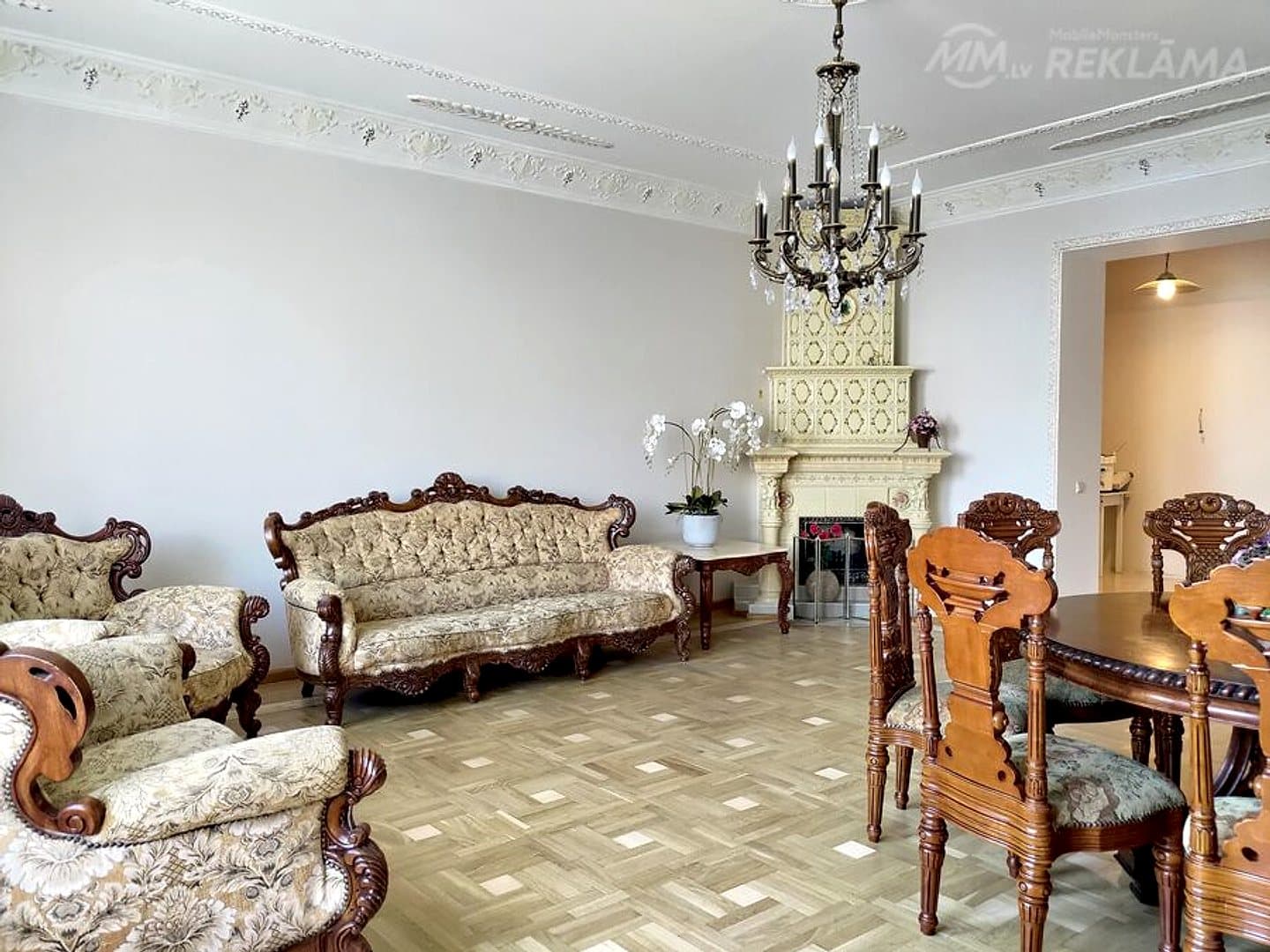 Dzīvoklis Rīgā, Centrā, 165 м², 5 ist., 4 stāvs. — bilde 2