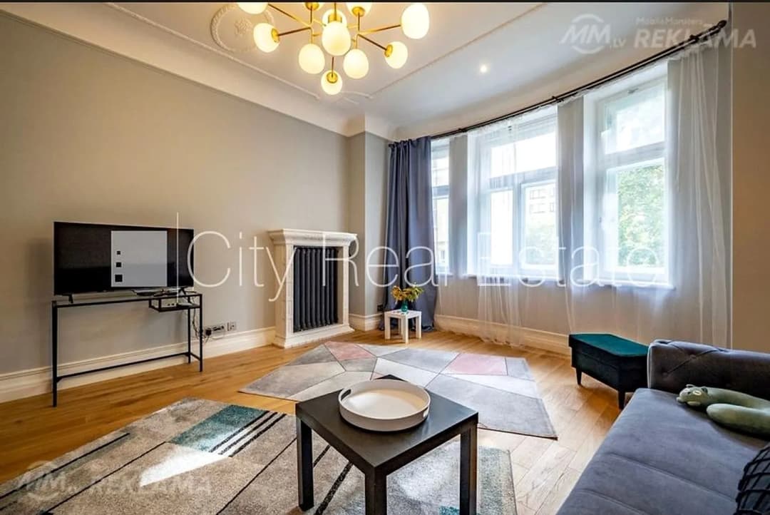 Dzīvoklis Rīgā, Centrā, 83 м², 3 ist., 2 stāvs — bilde 2