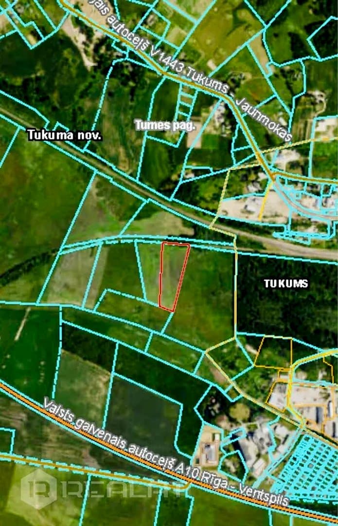 Zeme, 25244㎡ - Saldus novads, Jaunlutriņu pagasts — bilde 2