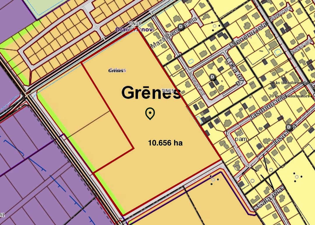 Zeme, 106560㎡ - Olaines novads — vēl bildes