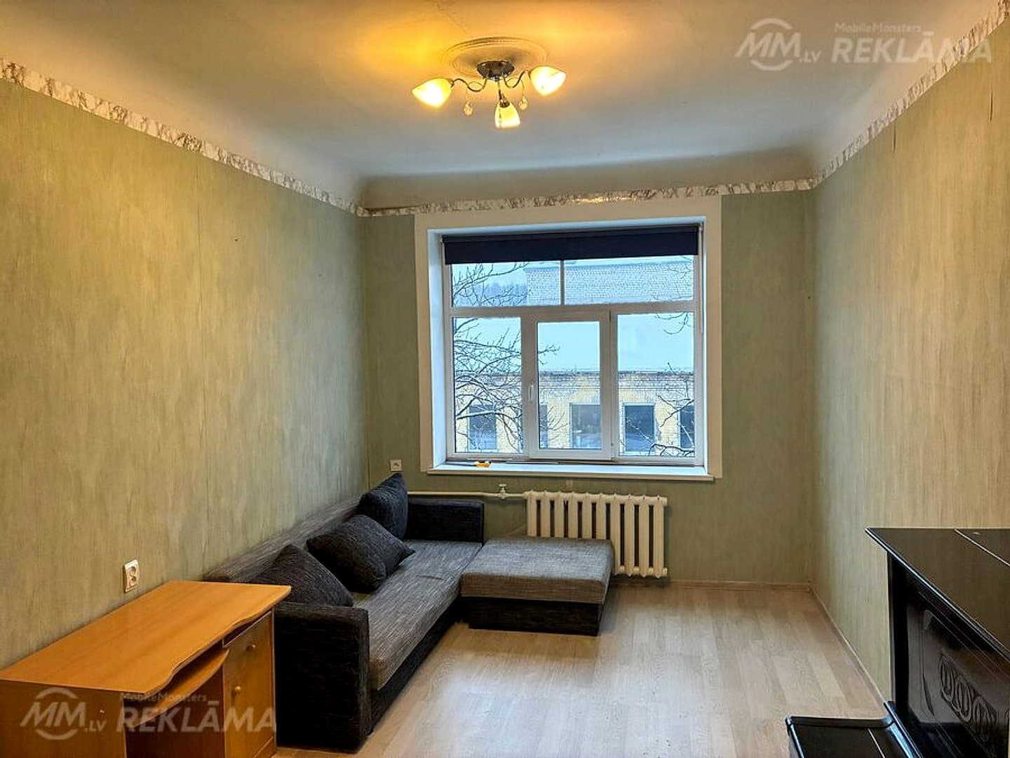 2 istabu dzīvoklis pie Grīziņkalna, ar kopējo platību 52 m2, pirmskara