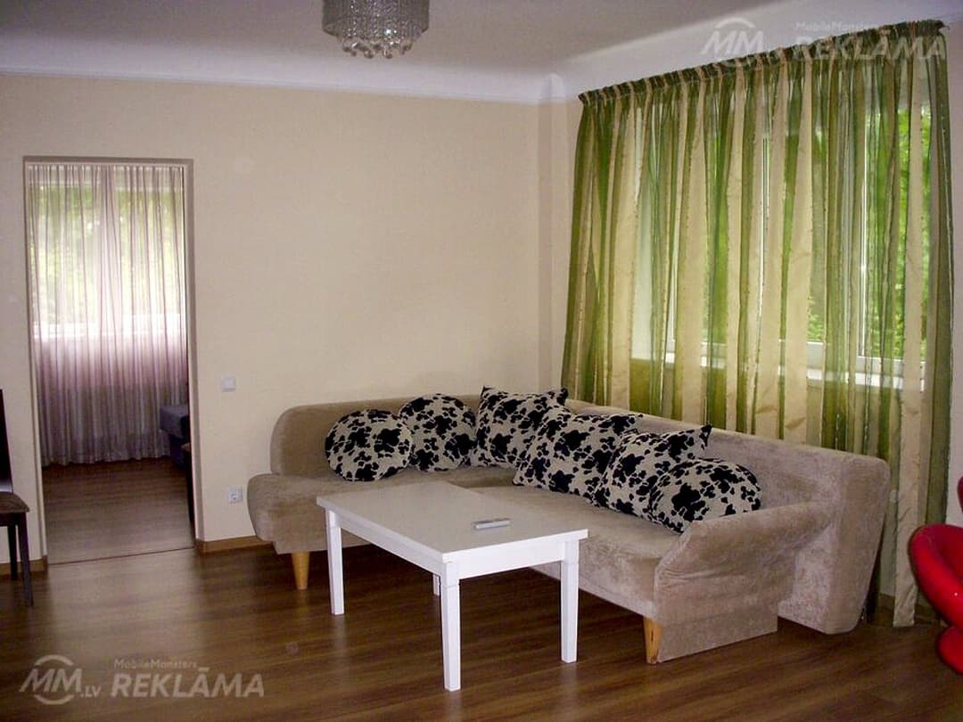 Dzīvoklis Jūrmalā, Kauguros, 48 м², 2 ist., 1 stāvs.
