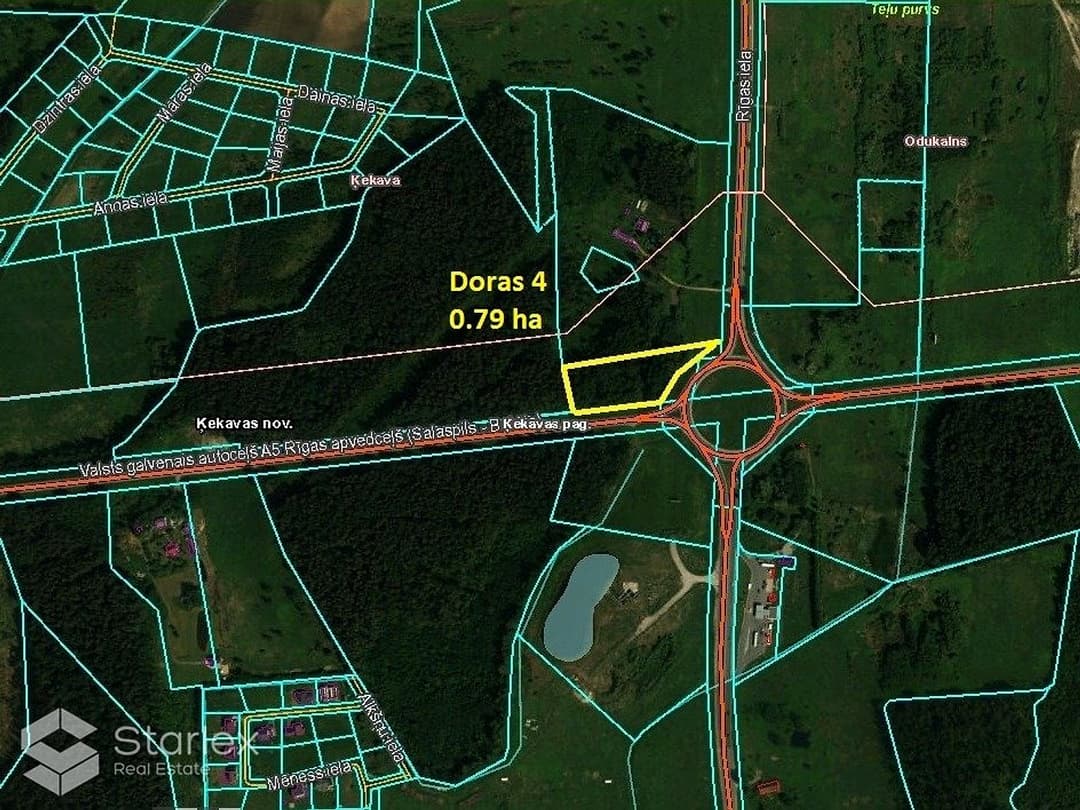 Zeme, 7914㎡ - Ķekavas novads, Ķekava — bilde 3