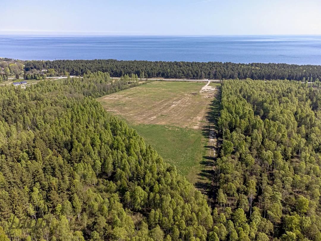 Pārdod gruntsgabalu, kas paredzēts privatai apbūvei, Plieņciemā, 300 m no jūras. Zemes — bilde 2