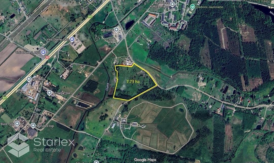 Zeme, 77300㎡ - Olaines pagasts, Jaunolaine — bilde 4