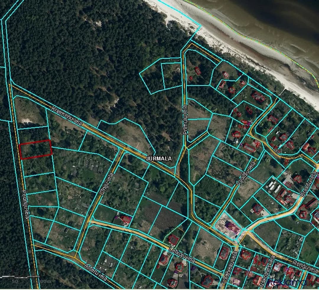 Tiek pārdots ekskluzīvs zemes gabals ļoti skaistā vietā jūras tuvumā savrupmājas — bilde 3