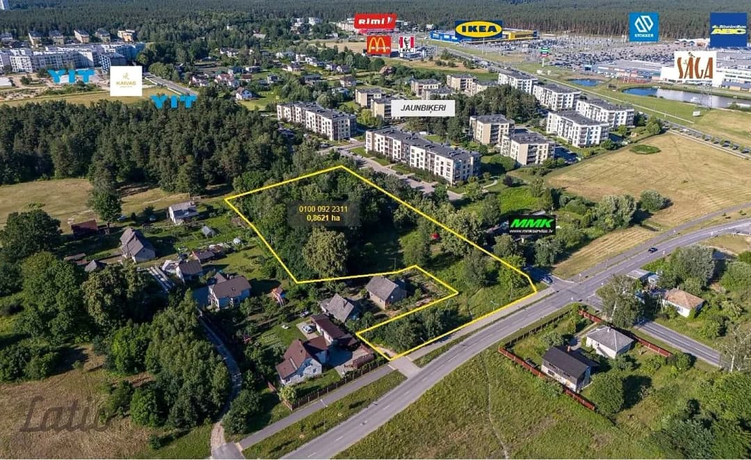 Zeme, 8612㎡ - Rīga, Mežciems