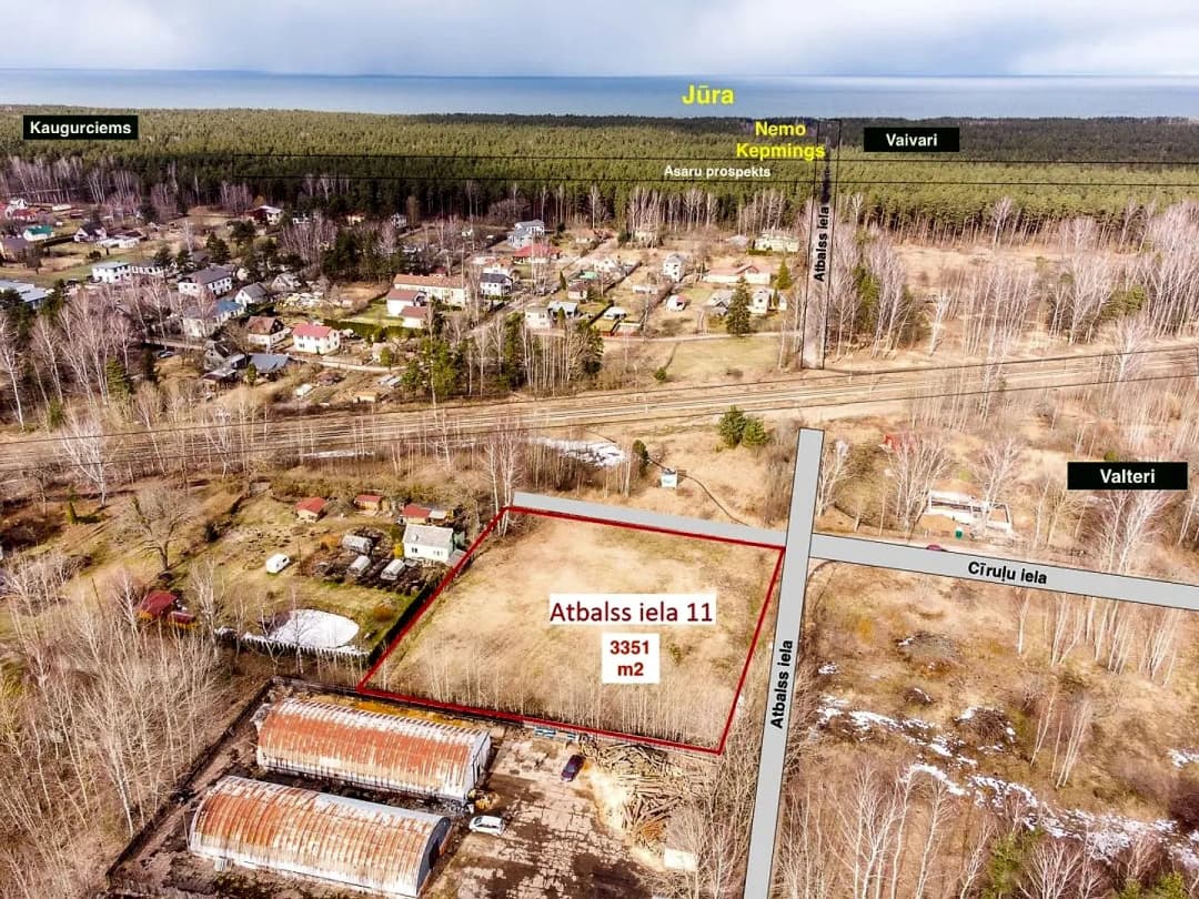 Zeme, 3351㎡ - Jūrmala, Sloka