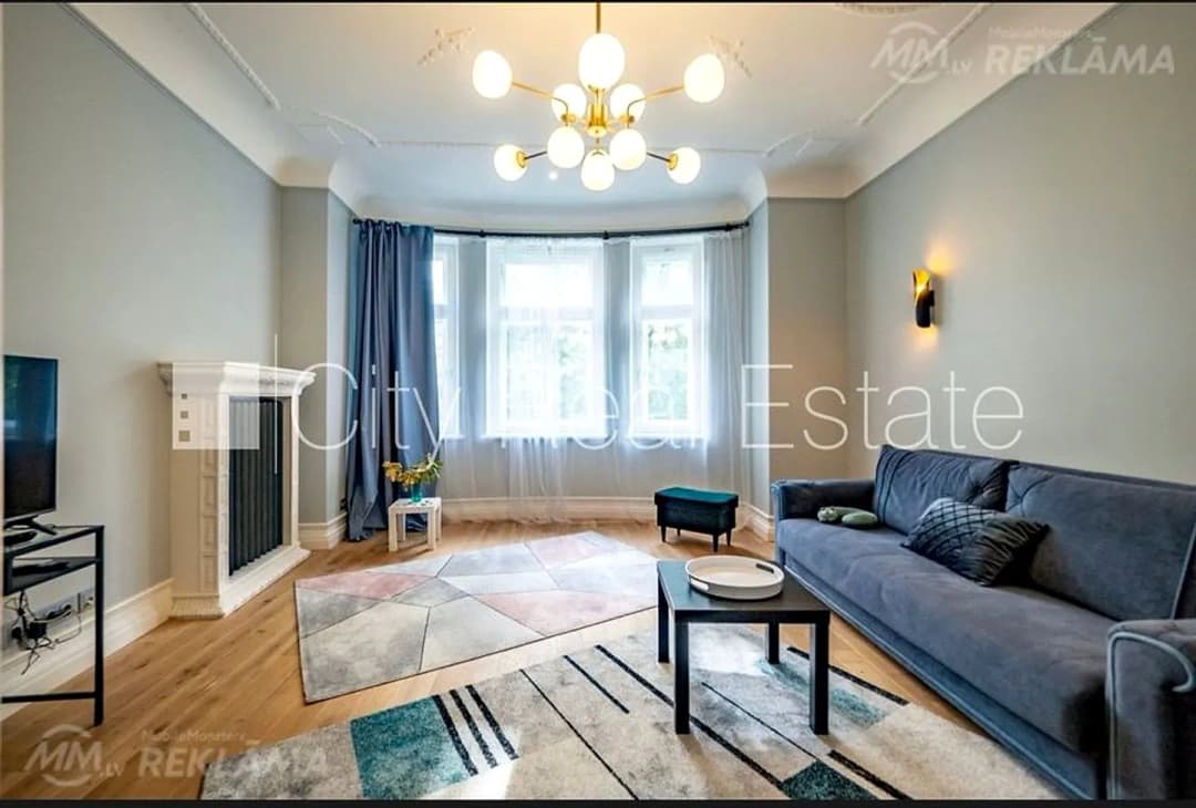Dzīvoklis Rīgā, Centrā, 83 м², 3 ist., 2 stāvs