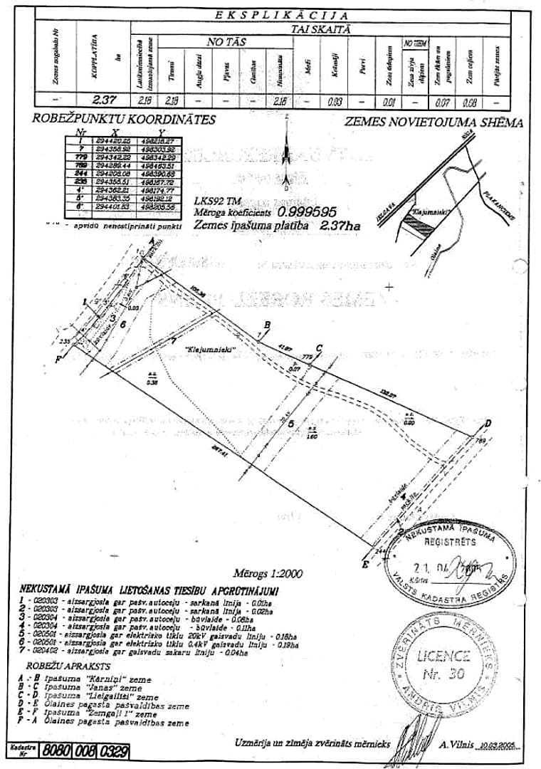 Zeme, 23700.00㎡ - Olaines pagasts, Jaunolaine — bilde 4