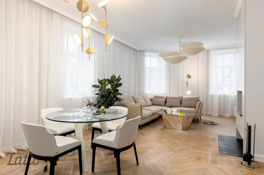 3-ist. Dzīvoklis, 109.3㎡ - Rīga, Centrs