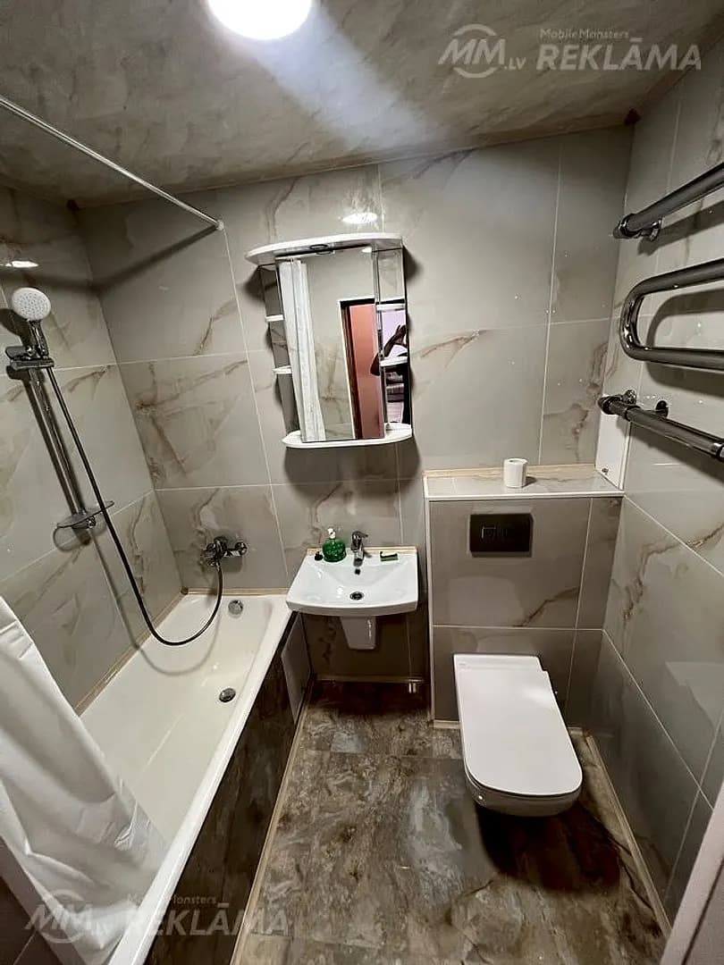 Dzīvoklis Rīgā, Dzirciemā, 37.1 м², 1 ist., 10 stāvs. — bilde 4