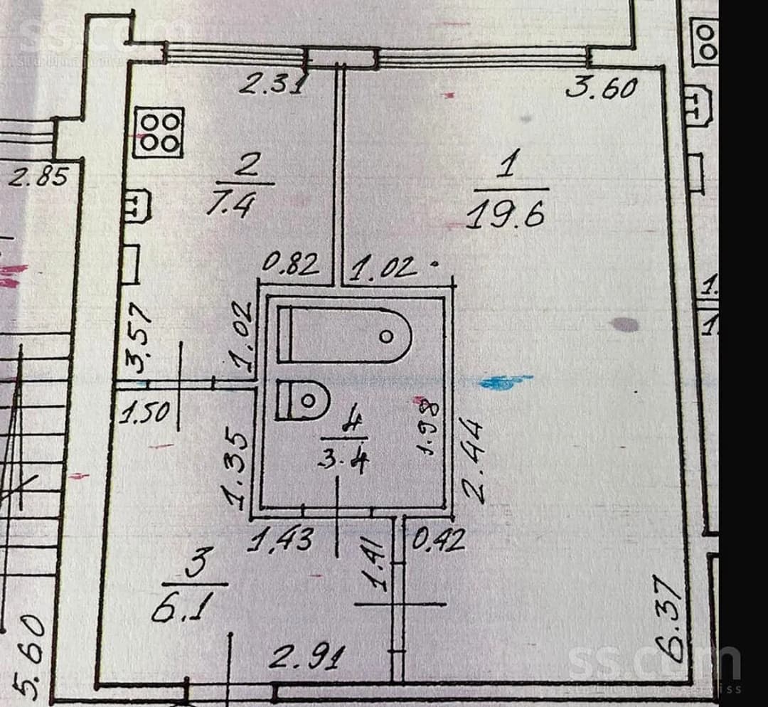 Vienistabas dzīvoklis — Liepājas iela 21 — vēl bildes