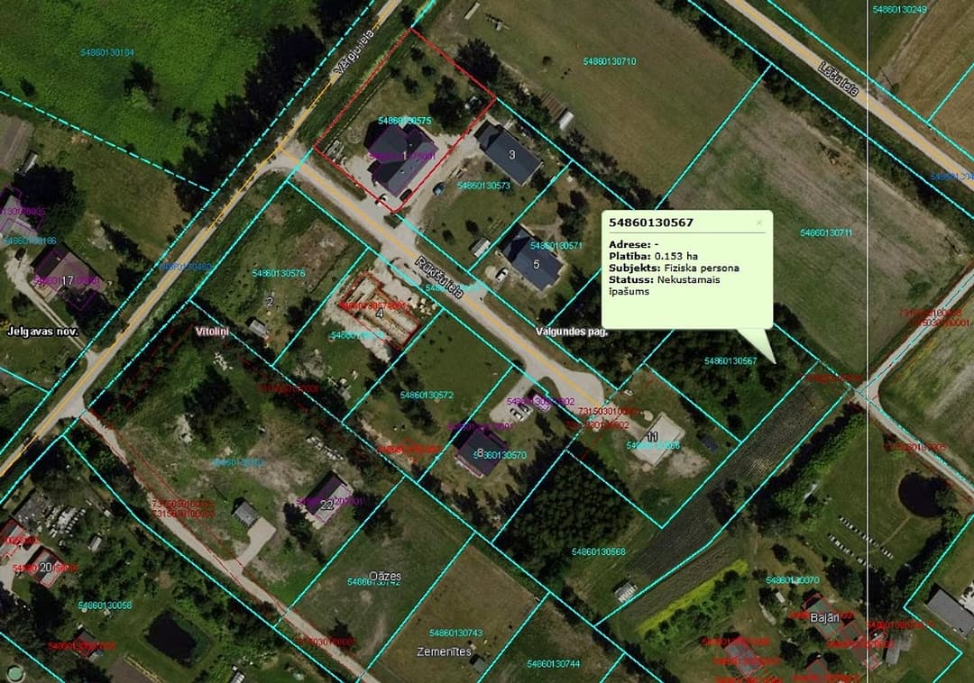 Zeme, 1525㎡ - Valgundes pagasts, Vītoliņi — bilde 4