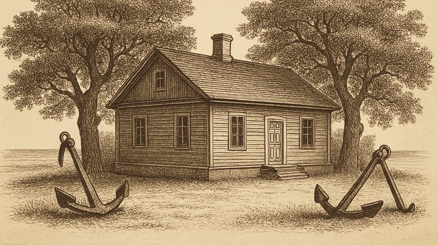 Ainaži — litogrāfija