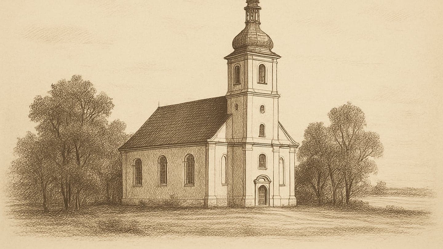 Ķekava — litogrāfija