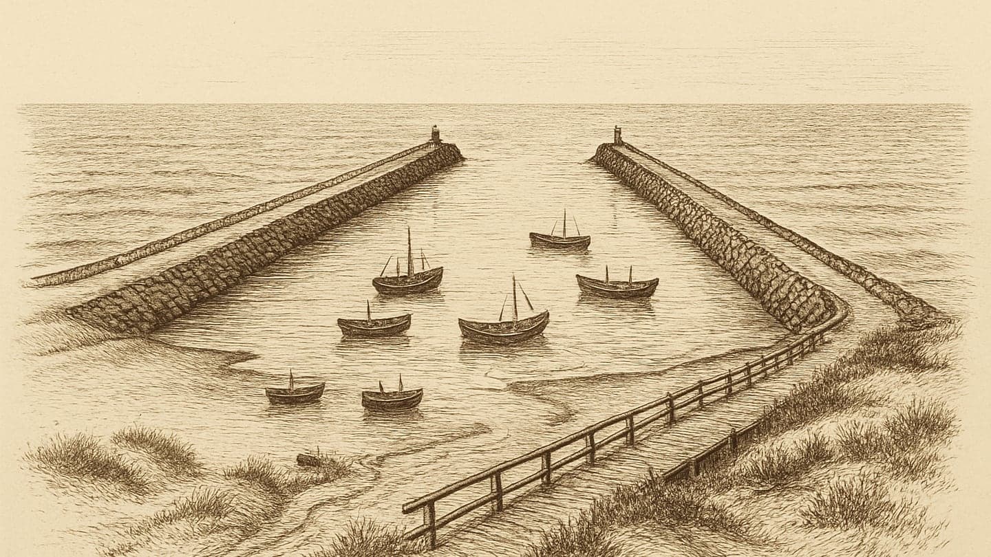 Pāvilosta — litogrāfija