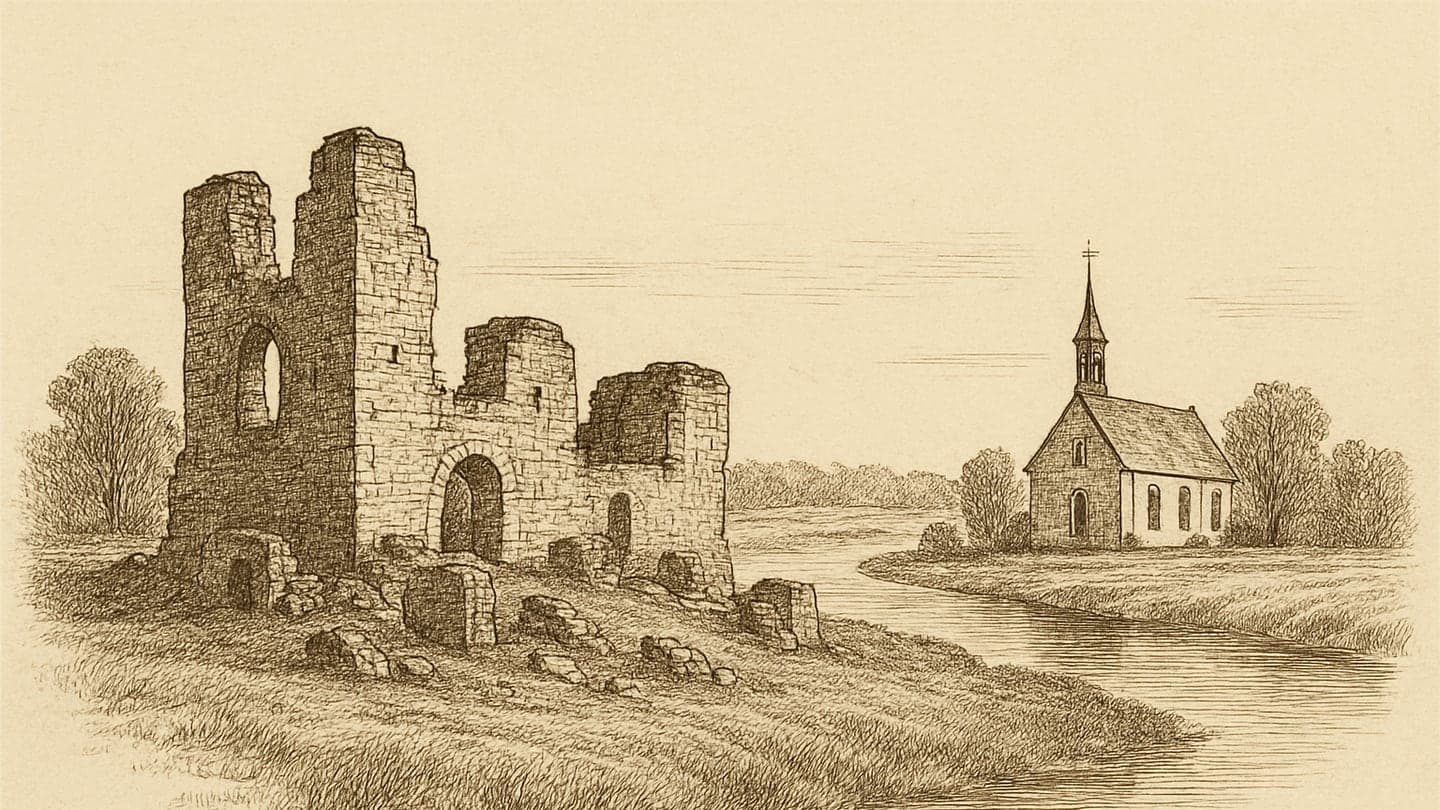 Piltene — litogrāfija