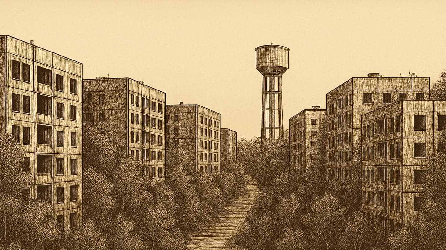 Skrunda — litogrāfija
