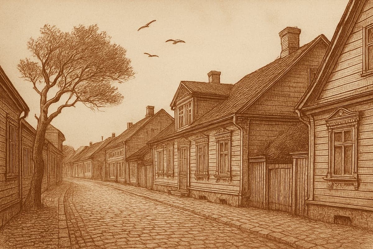 Vecliepāja — litogrāfija