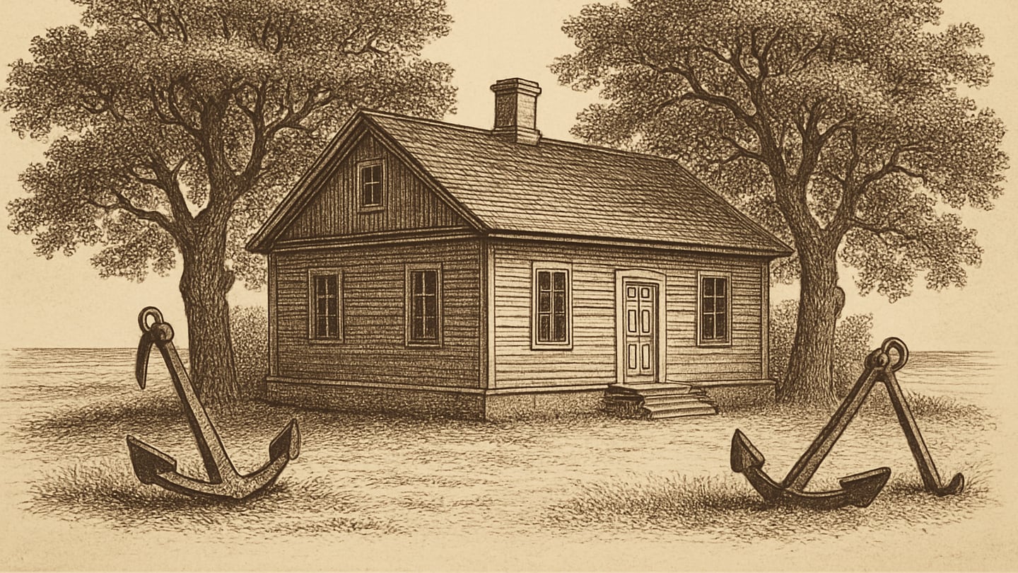 Ainaži — litogrāfija