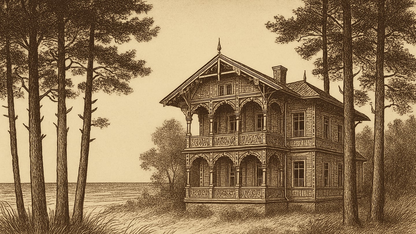 Jūrmala — litogrāfija